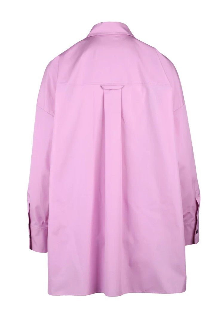 Max Mara 'S Max Mara Maxi Shirt - Pink