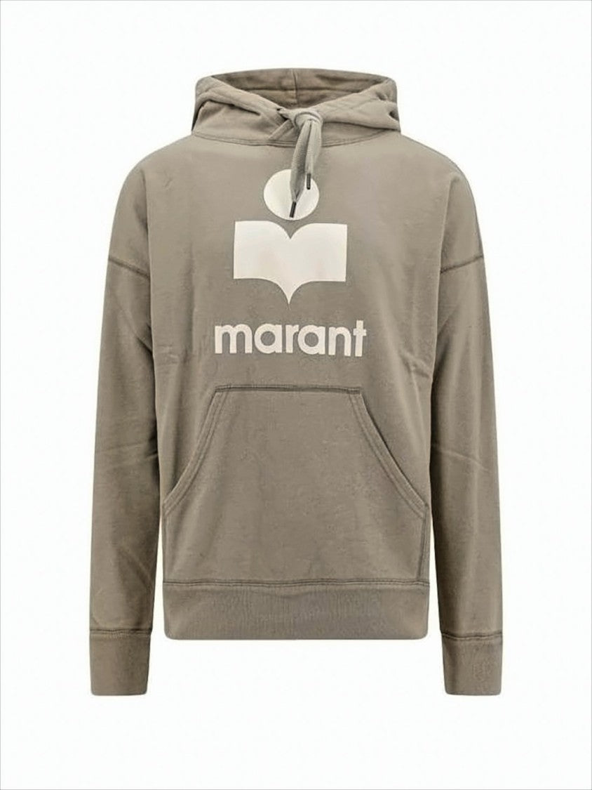 Isabel Marant Relaxed Fit Hoodie With Contrasting Logo Detail