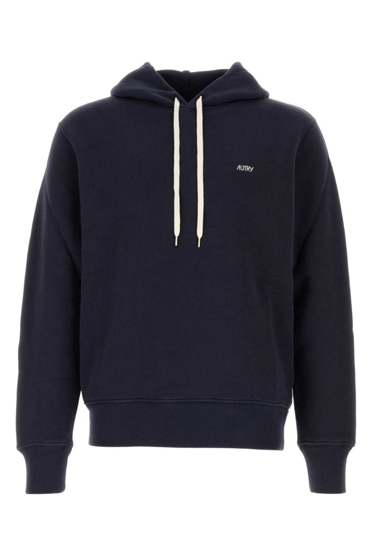 Autry Dark Blue Cotton Sweatshirt