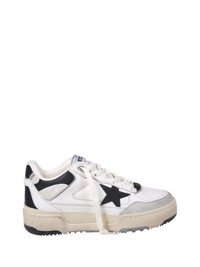 Golden Goose Cow Leather And Suede Sneakers