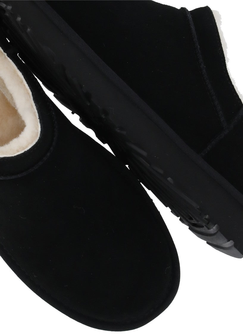 Ugg Black Classic Micro Shearling Loafers