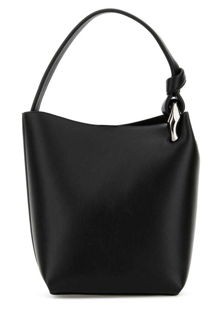 J. W. Anderson Black Leather Bucket Bag