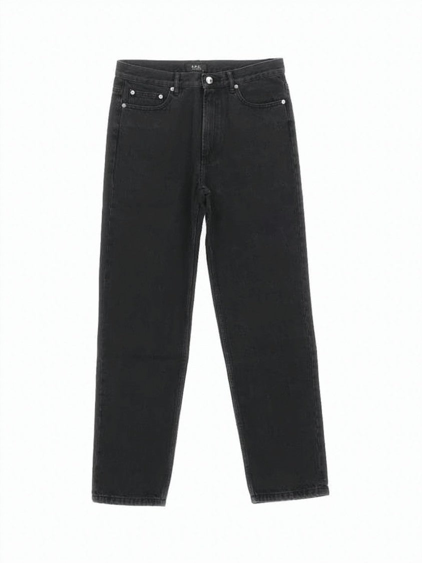 A.P.C. Straight-Leg Denim Pants With Classic Five-Pocket Design