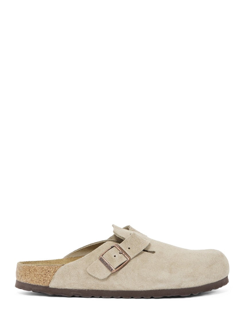 Birkenstock Closed-Toe Slip-On Sandals With Adjustable Buckle