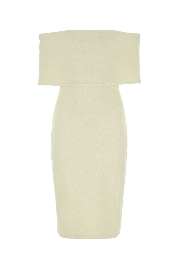 Bottega Veneta Crema Tech Nylon Dress