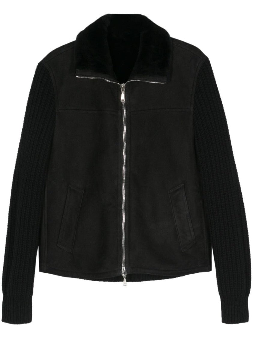 Tagliatore Wool Shearling Jacket