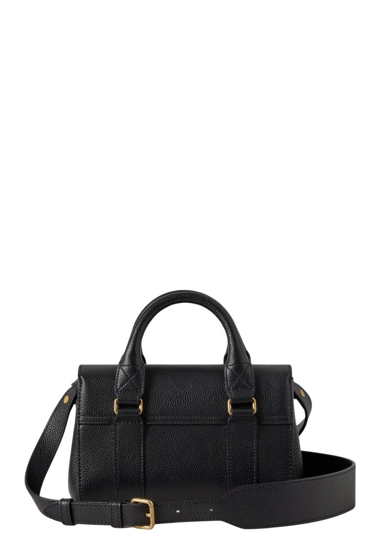 Mulberry Mini Heritage Bayswater Handbag With Gold-Tone Turn-Lock Closure