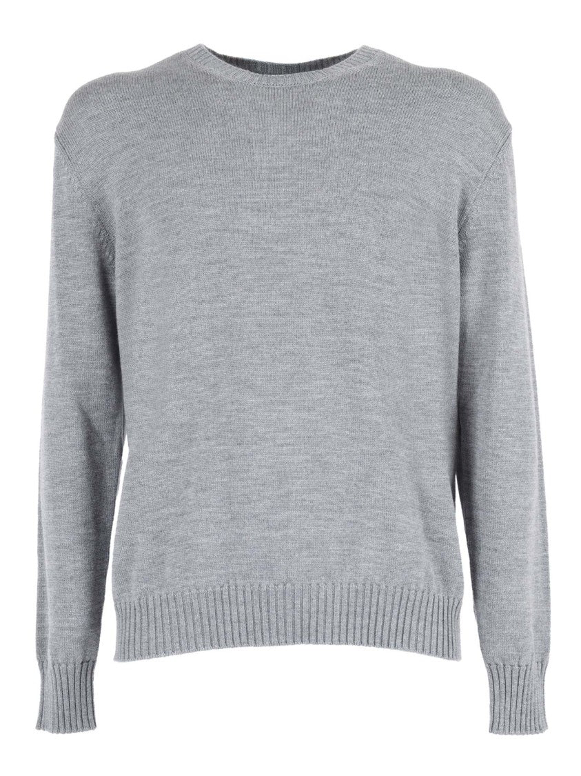 Ballantyne Crew Neck Pullover In 100% Wool