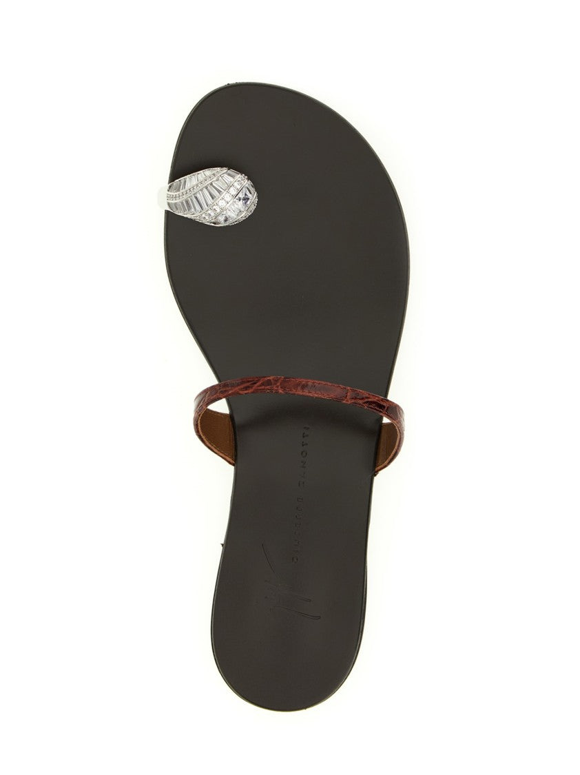 Giuseppe Zanotti Icon Ring' Sandals