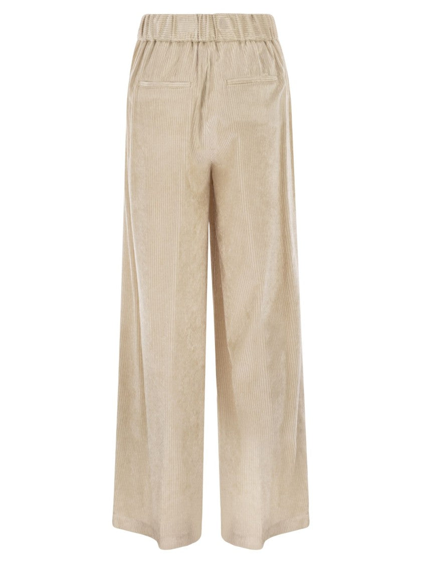 Peserico Fluid Corduroy Trousers