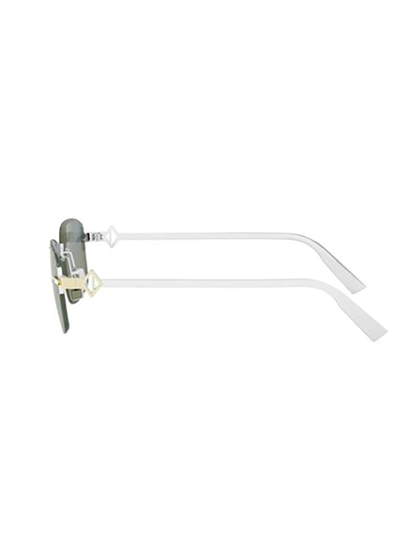 Dior Cd Diamond S11u Rimless Gold Sunglasses