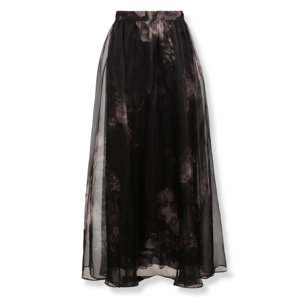 Zimmermann Hypnotic Floral Silk Maxi Skirt