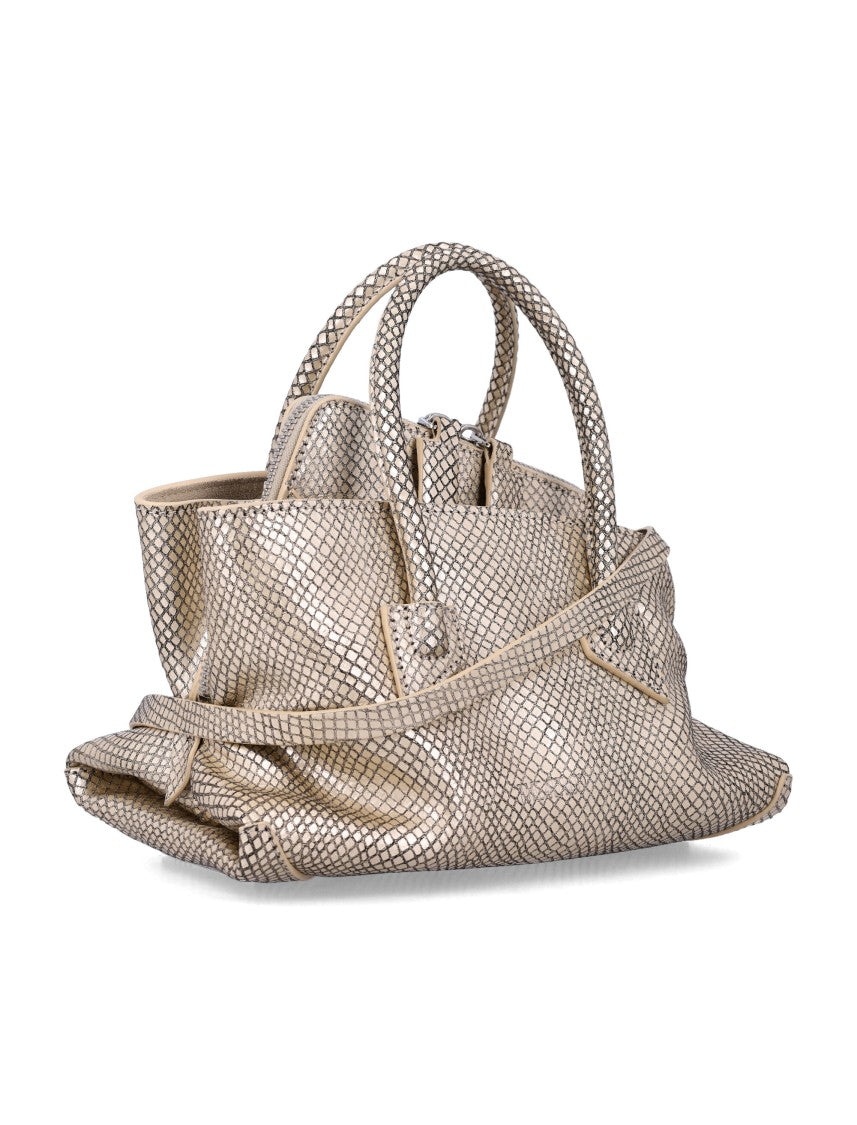 The Attico La Passeggiata Textured Mini Handbag