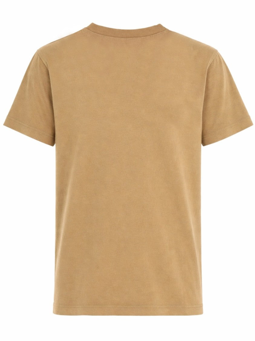 Jacquemus Beige Label Chest Minimalist T-Shirt