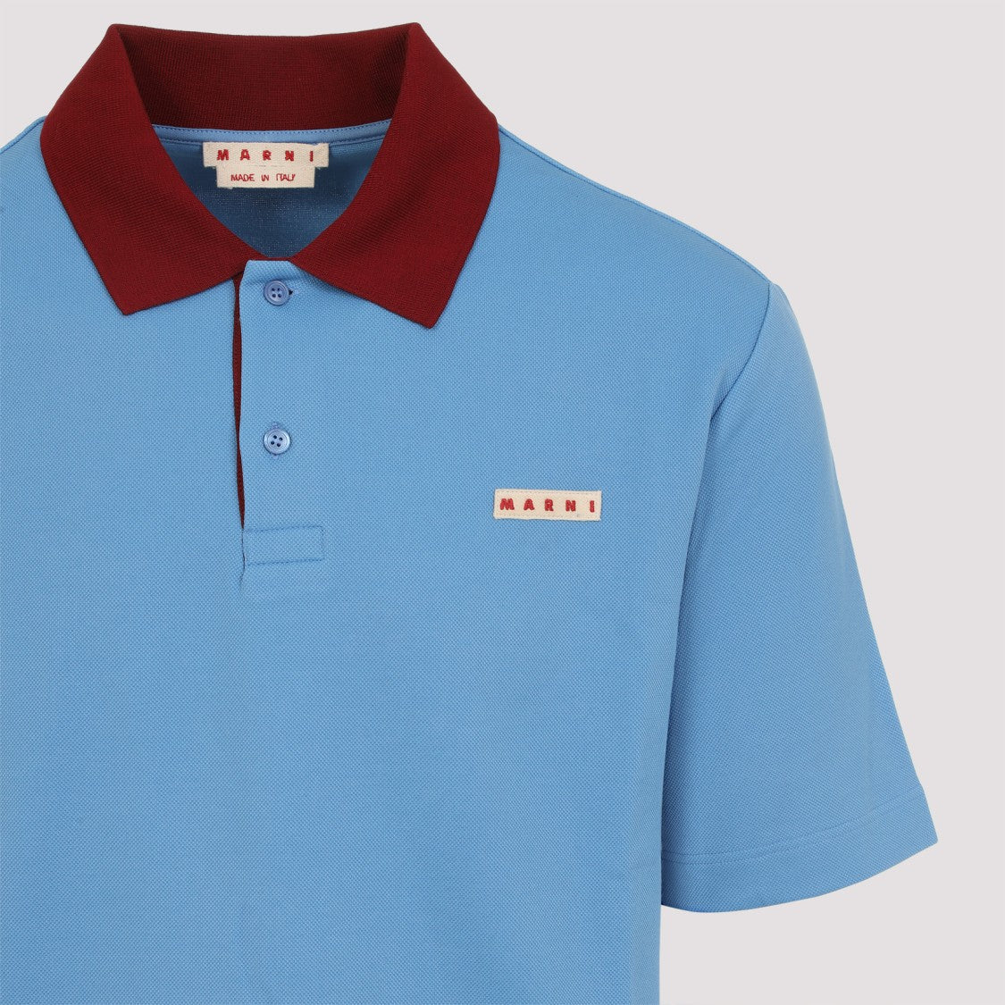 Marni Classic Light Blue Polo Shirt
