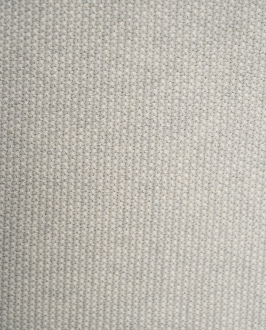 Hannes Roether Ribbed Wool Sweater With Classic Neckline