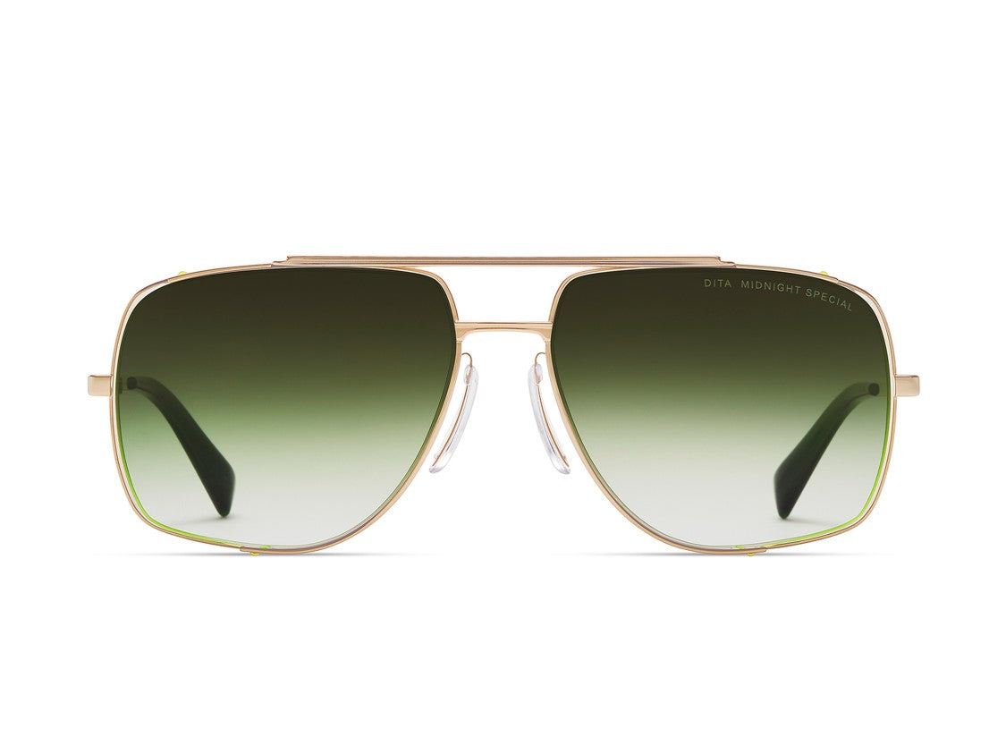 Dita Green Midnight Special Gradient Titanium Sunglasses