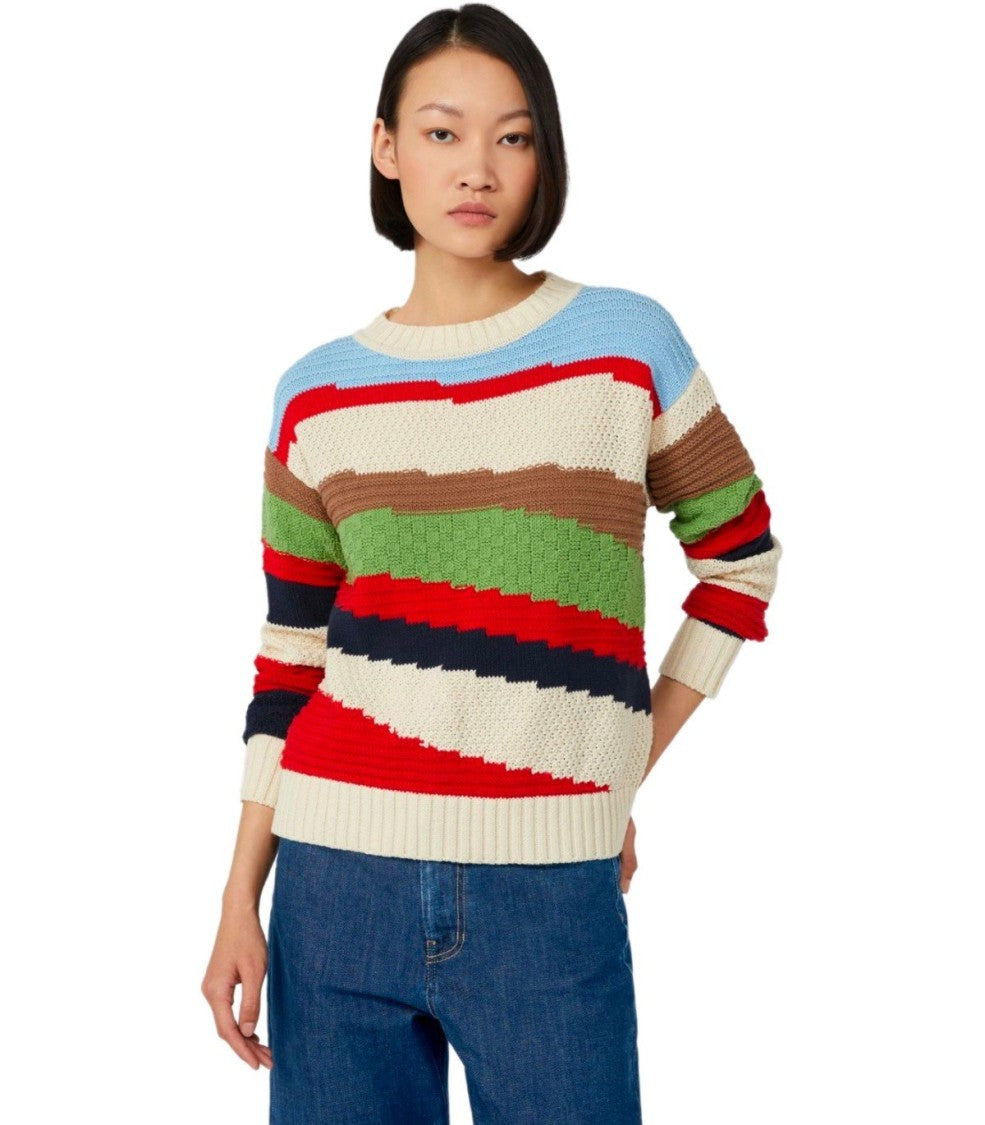 Max Mara Polo Multicolor Sweater