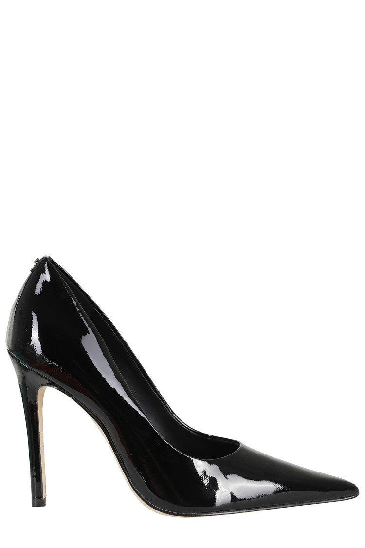 Michael Michael Kors Elyse High Pump Pointed-Toe Patent Leather Decollete