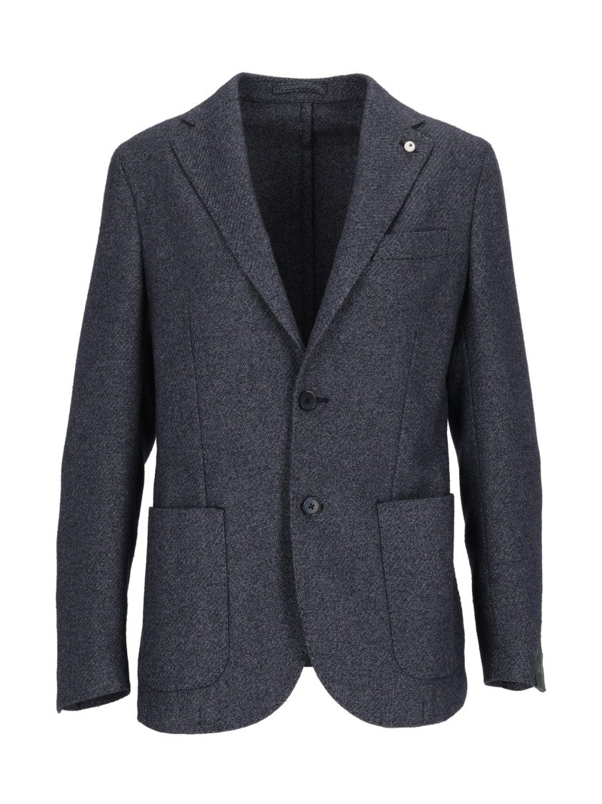 Brando-Lubiam Blue Drop S Structured Tailored Blazer