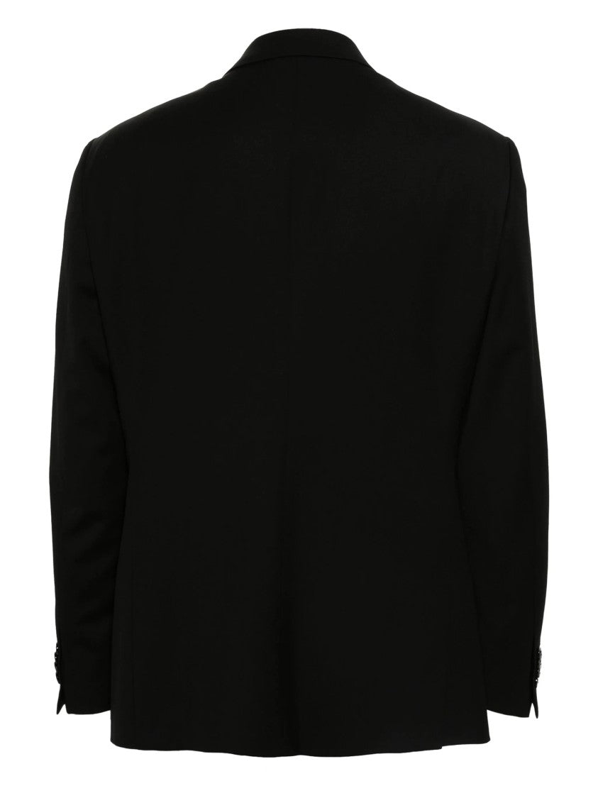 Giorgio Armani Tailored Black Notch Lapel Suit Jacket