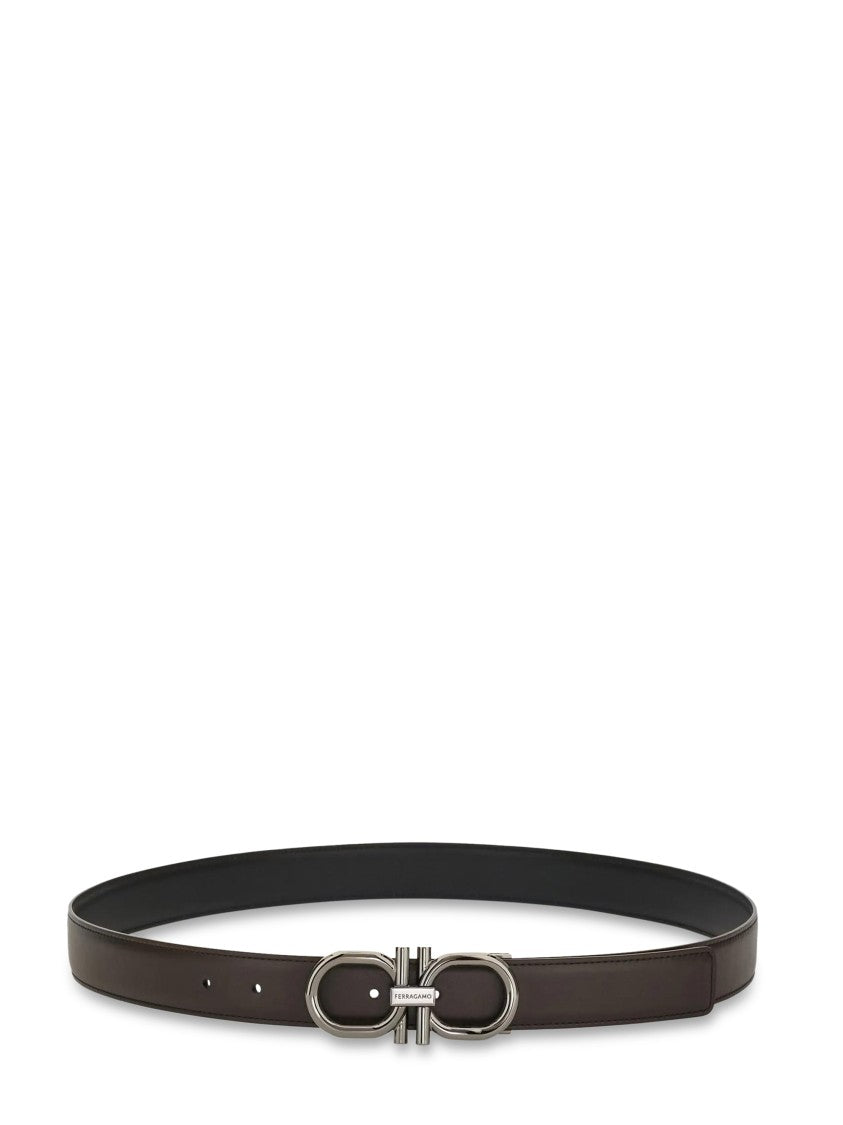 Ferragamo Double Adjustable Belt With Minimalist Design