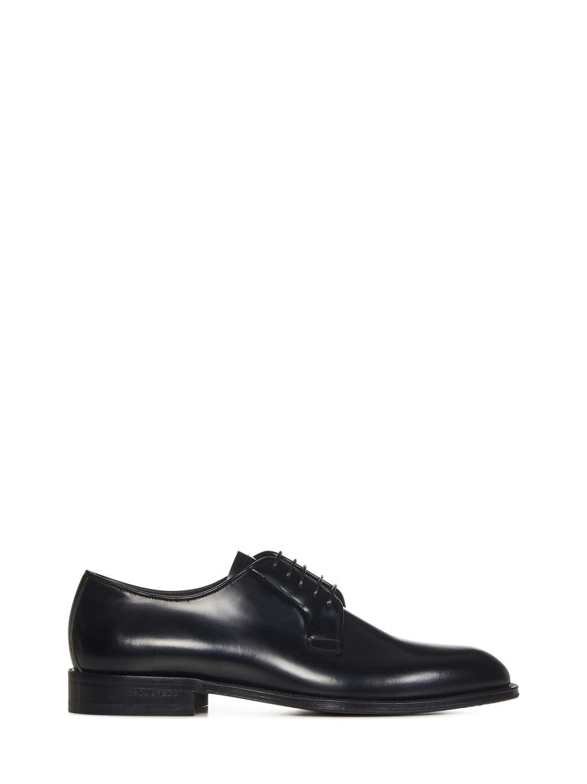 Dsquared2 Brushed Calfskin Derby Lace-Ups