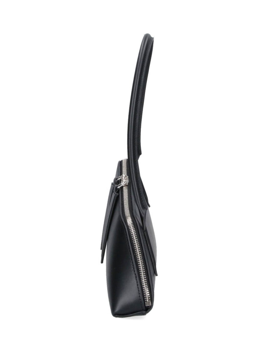 The Attico Elongated Triangular Handbag With Structured Silhouette