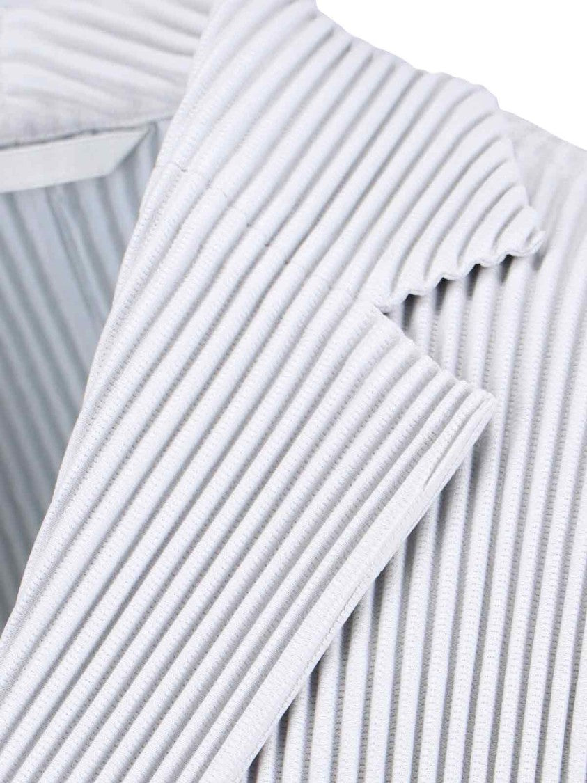 Homme Plissé Issey Miyake "Basics" Blazer – White