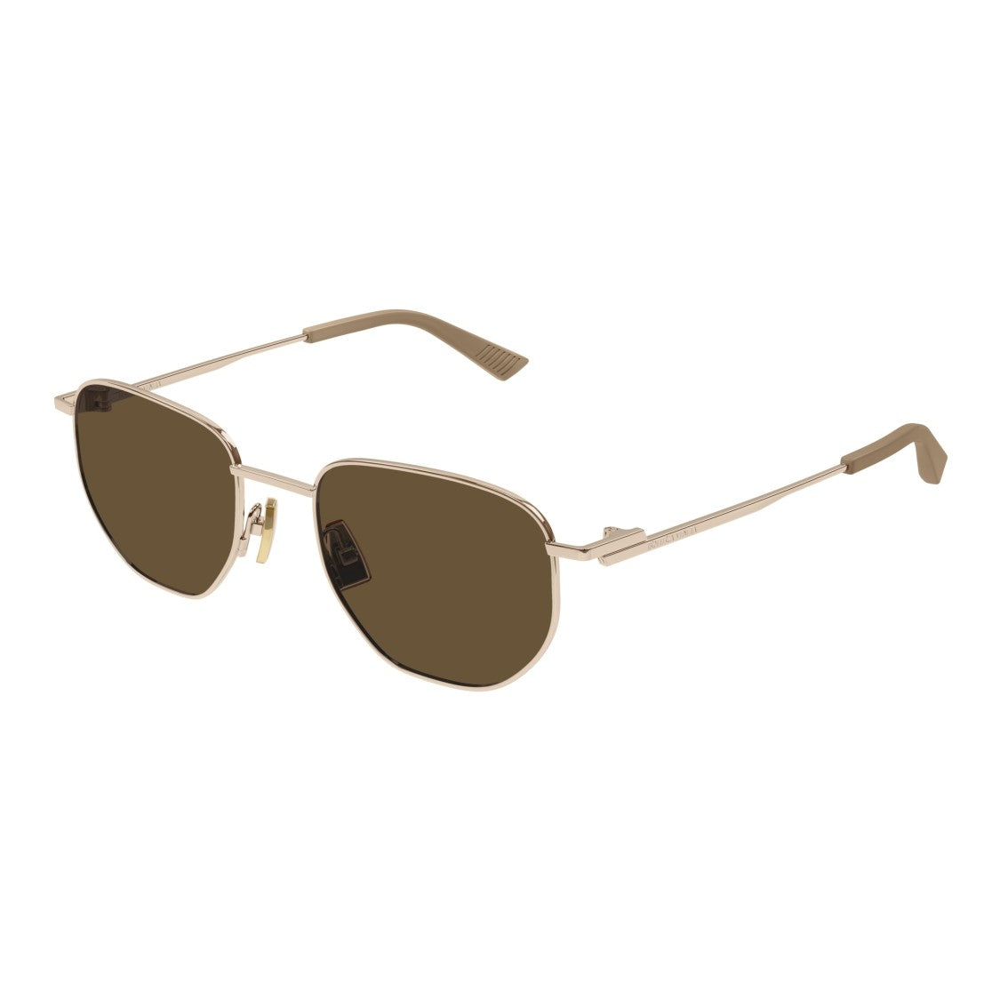 Bottega Veneta Bv1301s Metal Frame Sunglasses