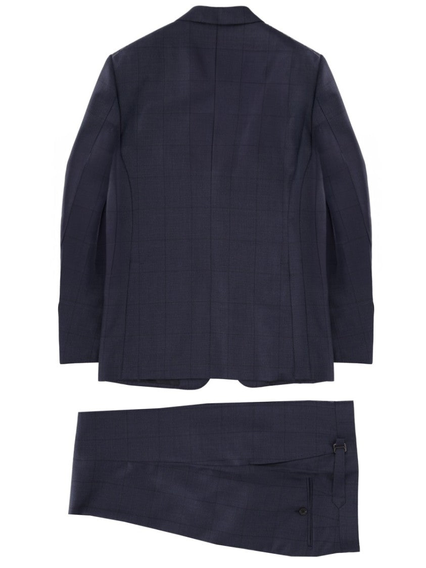 Tom Ford Overcheck Shelton Wool Tailored Suit