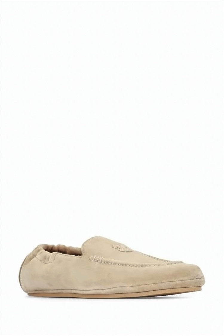 Celine Minimalist Suede Leather Loafers