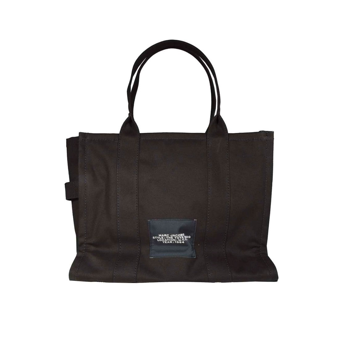 Marc Jacobs Tote Bag Large In Black Canvas