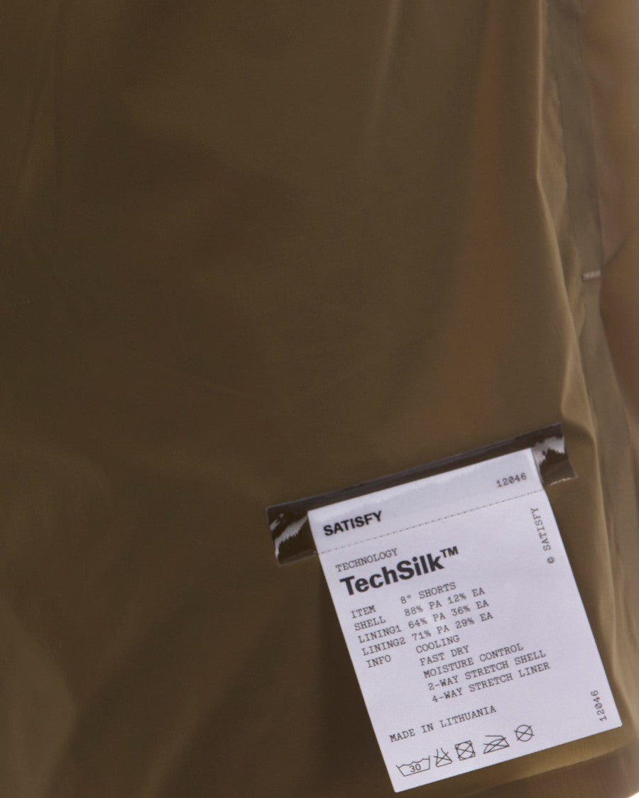 Satisfy Tech Silk Shorts With Dual-Layer Structure And Reflective Details