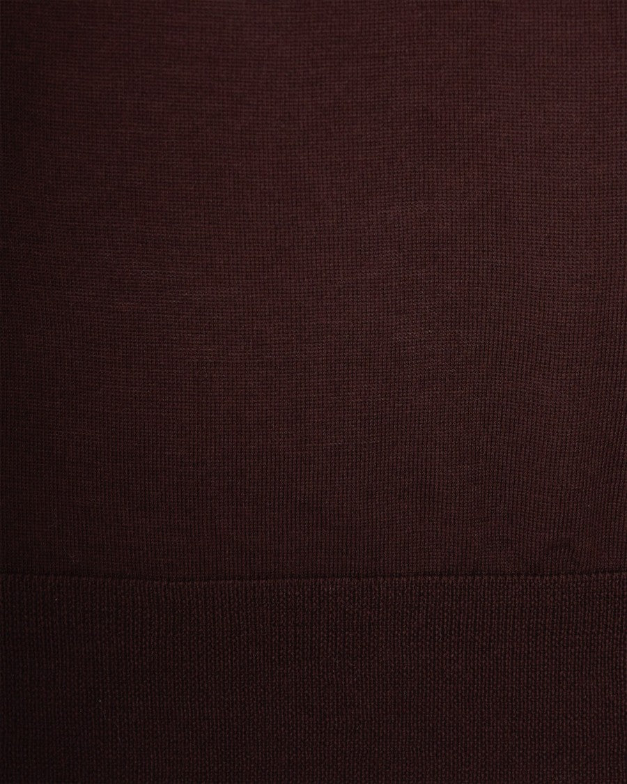 Ballantyne Tobacco Wool Turtleneck