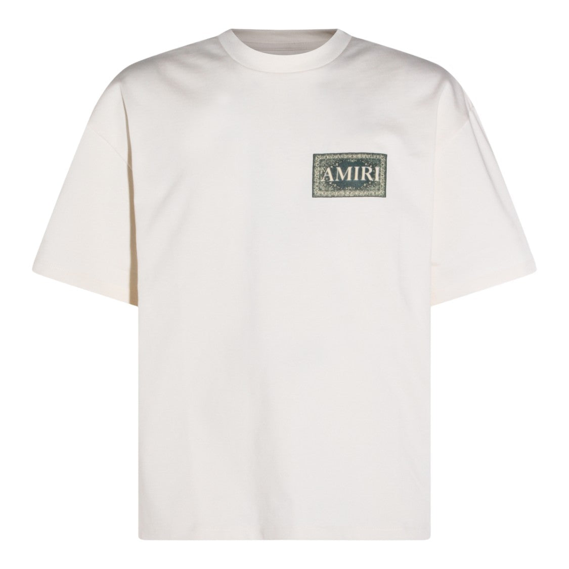 Amiri Crew Neck White T-Shirt
