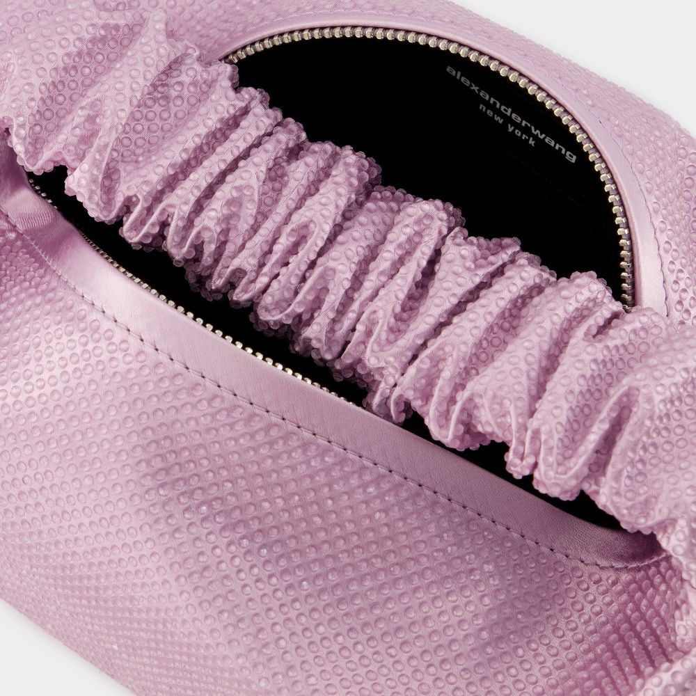 Alexander Wang Mini Scrunchie Handbag - Polyester - Winsome Orchid