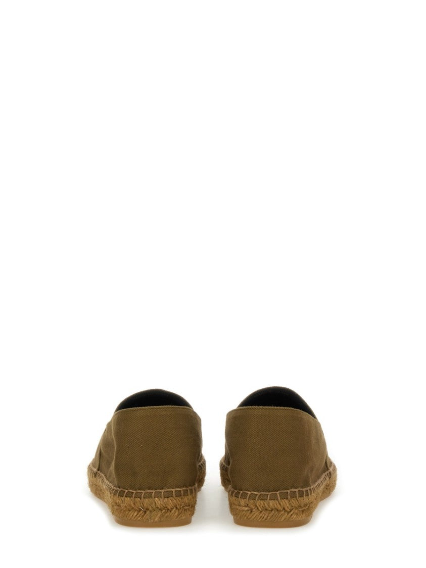 Saint Laurent Cotton Gabardine Espadrille