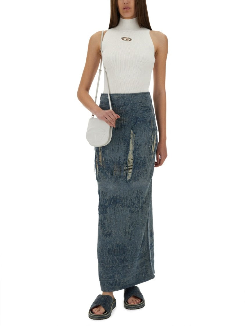 Diesel "De-Megan-Fsg" Long Skirt