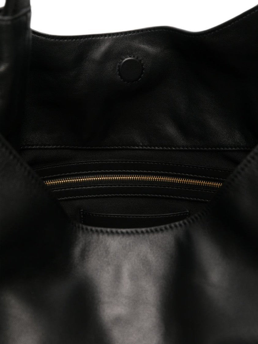 Moschino Slouchy Shoulder Bag - Black
