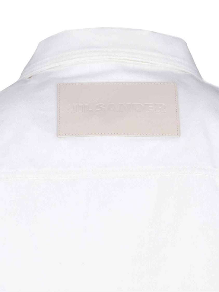 Jil Sander Denim Overshirt – White