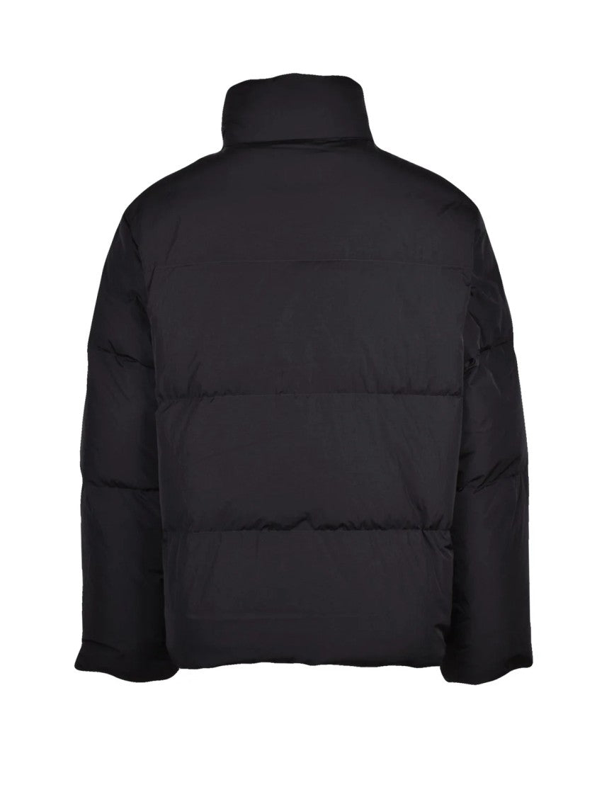 Diesel Black Nylon Down Jacket