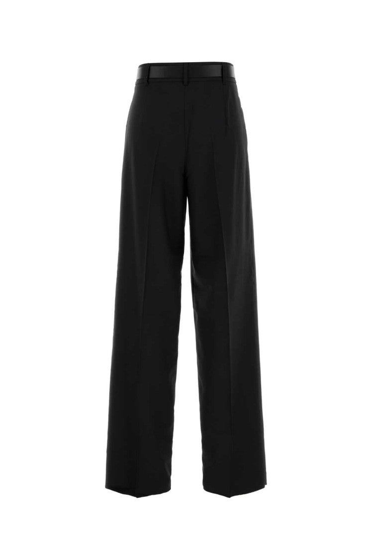 Mm Studio Black Gabardine Juanita Pant