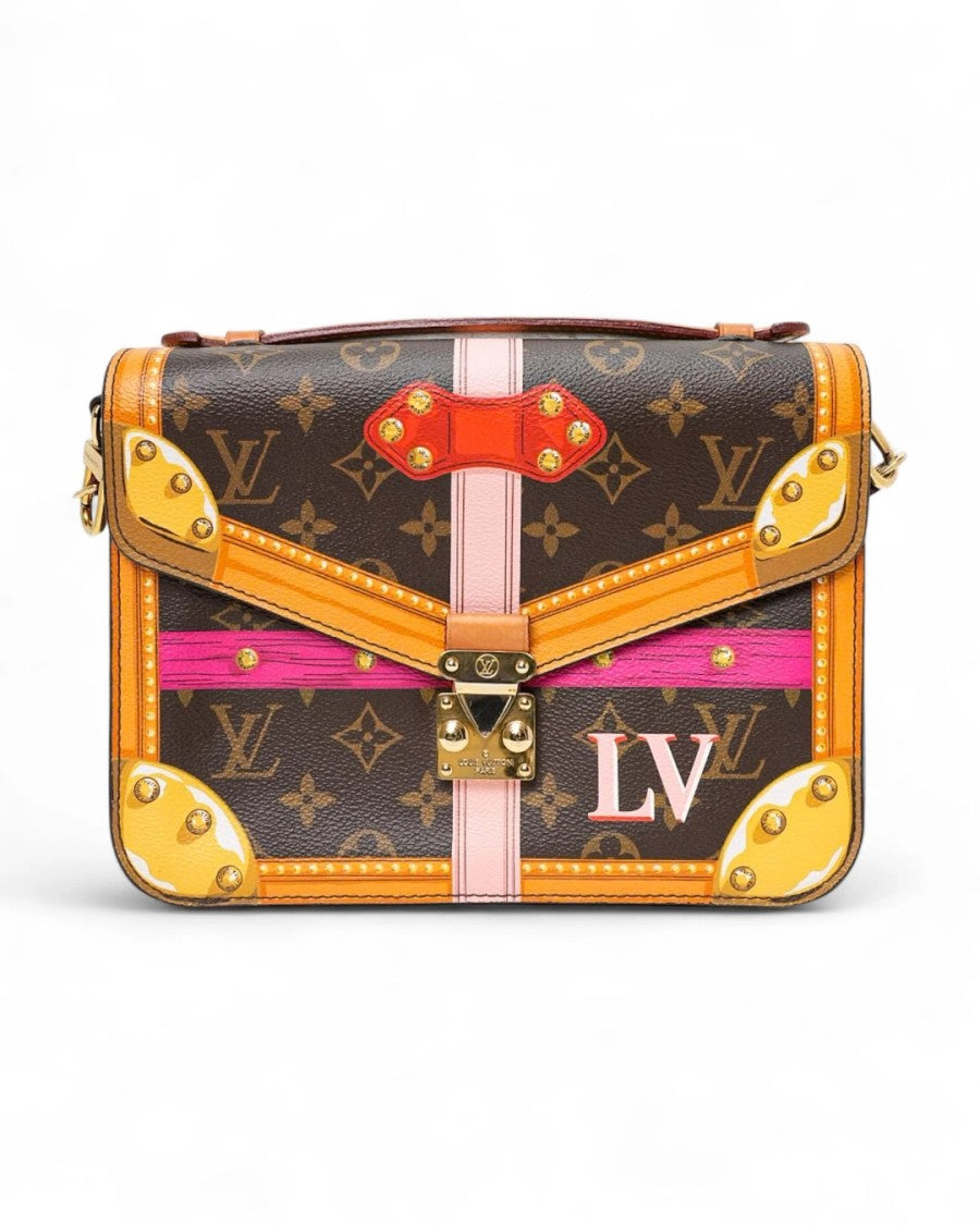 Louis Vuitton Metis Mm Summer Trunk Monogram Clutch