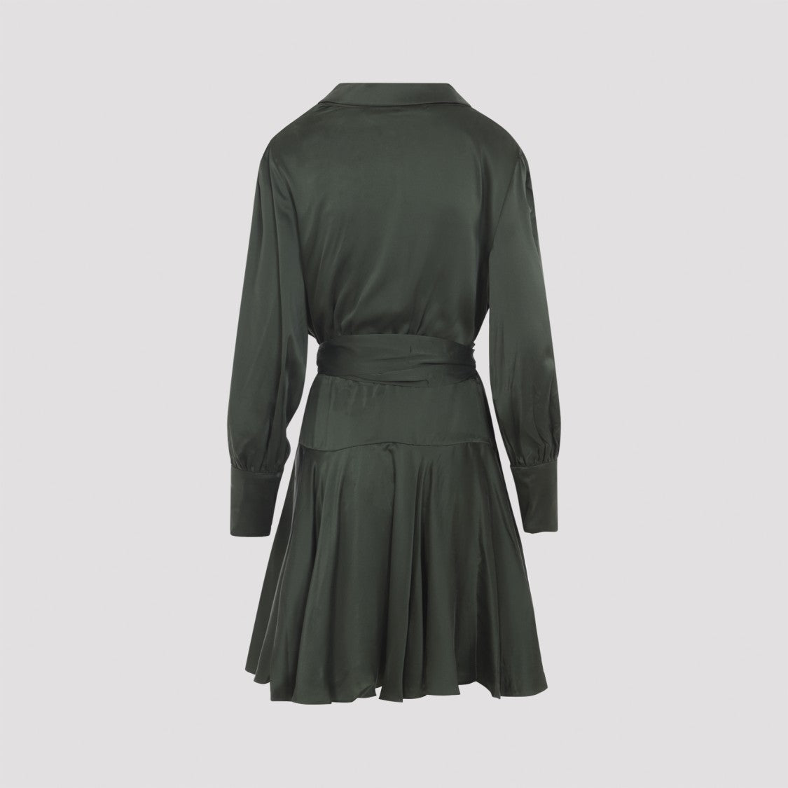 Zimmermann Silk Wrap Mini Dress