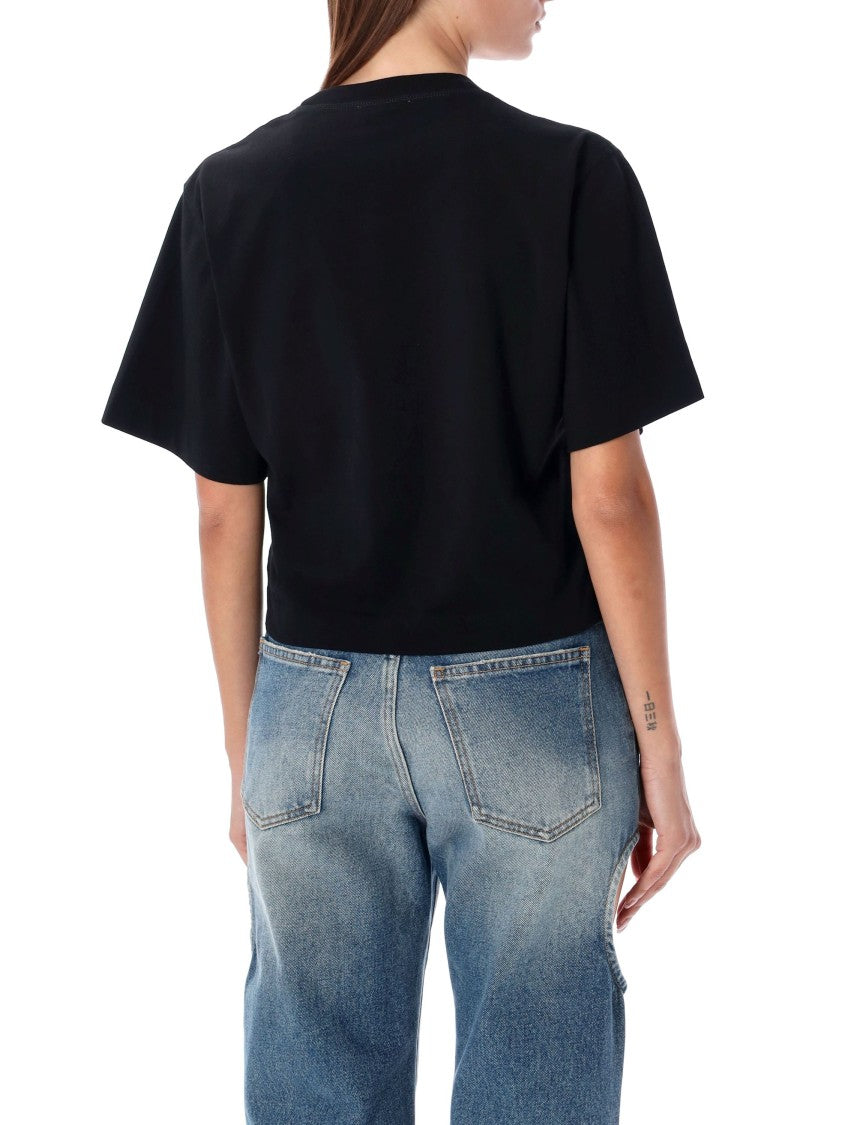 Off-White Big Logo Cropped T-Shirt