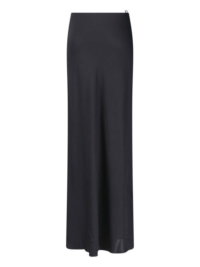 Polo Ralph Lauren Black Straight Hem Maxi Skirt