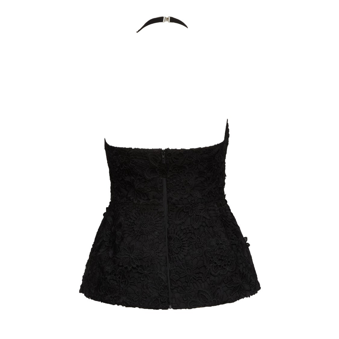 Essentiel Antwerp Jarot Smock Peplum Halter Top