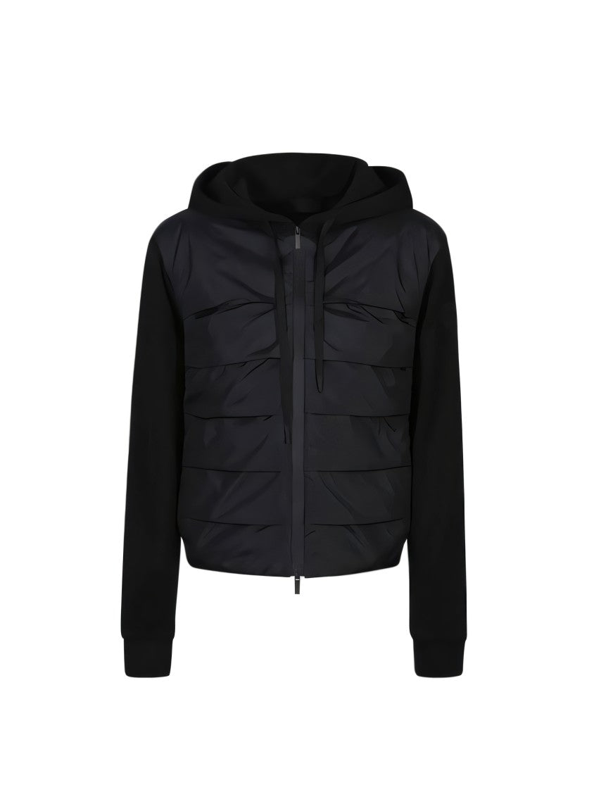 Moncler Padded Front Hooded Sweatshirt