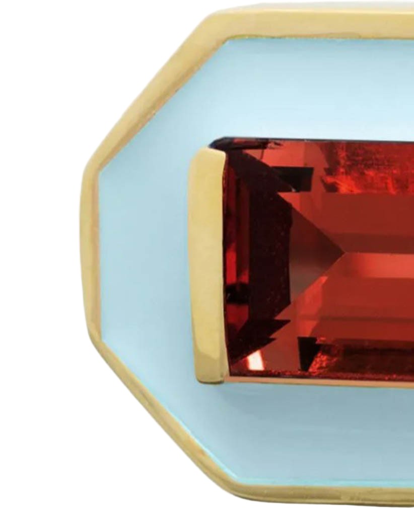 Aliita Deco Maxi Baguette Ring